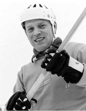 1968	Göran ”Dallas” Sedvall (1941-2017), Brobergs IF. Bandy.