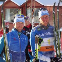 2010 Anders Södergren (f. 1977), Östersunds SK och Daniel Rickardsson (f. 1982), Hudiksvalls IF. Skidor