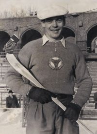 1948	Ingvar Wasberg (1909-2007), Brobergs IF. Bandy.